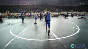 76 lbs Round Of 16 - Cohen Wallace, Kingfisher vs Raiden Peltier, Smith Wrestling Academy