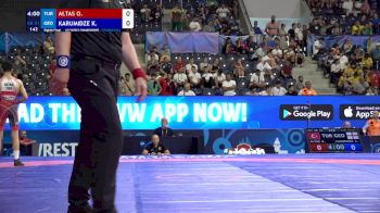 51 kg 1/8 Final - Omer Altas, Turkey vs Koba Karumidze, Georgia