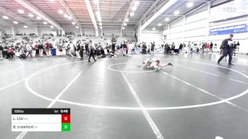 106 lbs Consi Of 32 #1 - Landyn Lioi, WV vs Brett Crawford, NY