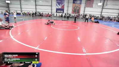 60 lbs Rd# 4- 2:00pm Friday Final Pool - Rylan Haremza, Crass Trained vs Holden Davis, Terps Xtreme