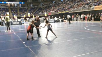 50 lbs Round Of 16 - Aleena DeMonte, Norwin vs Dixie Ramsey, Tussey Mountain