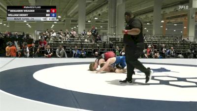 74 lbs Cons. Semis - Benjamin Weader, Integrity Wrestling Club vs William Denny, Marist High School