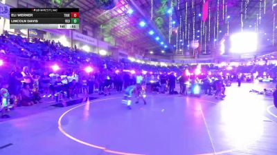 66 lbs Round Of 32 - Eli Werner, True Grit Wrestling vs Lincoln Davis, Vici WC