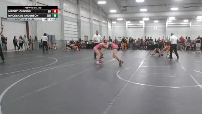 114 lbs Round 2 - Mackenzie Anderson, SAW vs Maddy Johnson, Grindstone WC