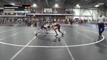125 lbs Champ. Round 2 - Gannon Kuhn, Cornell College vs Jose Salinas Nava, Schreiner
