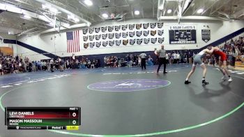 106 lbs Champ. Round 2 - Levi Daniels, Crestwood vs Mason Massouh, Revere