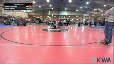 110 lbs Rr Rnd 3 - Bodie Franklin, Madill Takedown vs Elliot Grigg, Chickasha Youth Wrestling