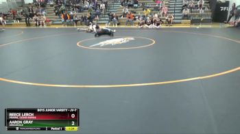 JV-3 lbs Round 2 - Johnny Hoover, Western Dubuque vs Garrett Towers, Urbandale
