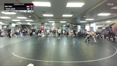 175 lbs Quarterfinal - Mac Hall, East Idaho Elite Wrestling Club vs Ryan Lewis, Middleton Wrestling Club