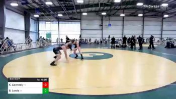 152 lbs Consolation - Kodiak Cannedy, TN vs Braxton Lewis, VA