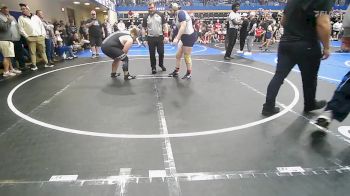 285 lbs Consi Of 4 - Mary Gray, Tulsa Rangers vs Colton Epperson, Wyandotte Youth Wrestling