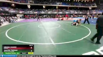 5A - 215 lbs Quarterfinal - Ariana Chavez, Borger vs Samyra Thomas, Houston Kashmere