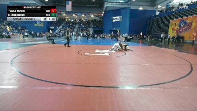 175 lbs Champ. Round 1 - Jake Robie, Christiansburg vs Chase Klein, Council Rock North