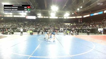 130 lbs Cons. Round 2 - Margaux Meyzer, Reed vs Priscilla Ramirez, Caldera