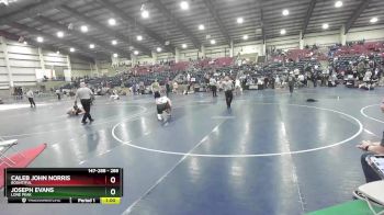 288 lbs Cons. Round 5 - Caleb John Norris, Bountiful vs Joseph Evans, Lone Peak