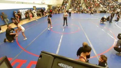 75 lbs Quarterfinal - Sophia Palafox, Southwest Stallions WC vs Sofia Munoz, Cal Grapplers Wrestling Club