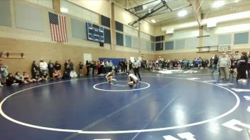 100lbs Cons. Round 3 - Taylor M. Estes, Blaine (Girls) vs Lindsay Julian, Kennewick (Girls)