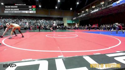 110 lbs Quarterfinal - Talon Weaver, Unaffiliated vs Jaxon Gillespie, All-Phase Wrestling