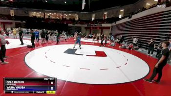 190 lbs Semifinal - Wura Yinusa, IceFighter U. vs Cole Olguin, Oklahoma