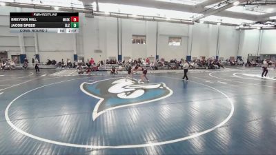 174 lbs Cons. Round 2 - Breyden Hill, Muskingum vs Jacob Speed, Elizabethtown