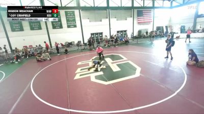 114-120 lbs Cons. Semi - Coy Crihfield, Republic vs Rigdon Meacham, Gladiator Elite WC