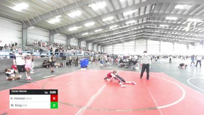 70 lbs Consolation - Kallum Hanson, Dolores Bears vs Weston King, New Mexico Outlawz