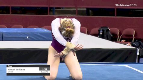 Kendall Whitman - Floor, Silvia's - 2020 Metroplex Challenge