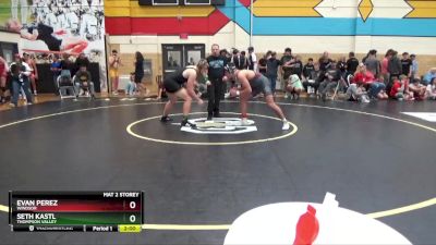 190 lbs Quarterfinal - Evan Perez, Windsor vs Seth Kastl, Thompson Valley