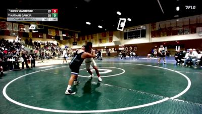285 lbs Champ. Round 3 - Ricky Gaoteote, Saint Francis vs Nathan Garcia, Chino