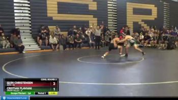 145 lbs Wrestleback 2 - Cristian Flaviani, Green Valley vs Quin Christensen, Alta