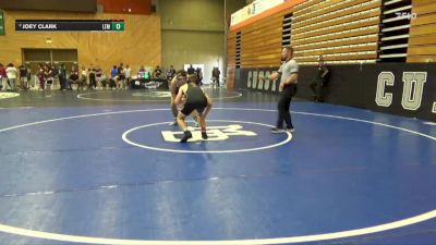 174 lbs 5th Place Match - Joey Clark, Lemoore College vs Shane Sanchez, San Joaquin Delta College
