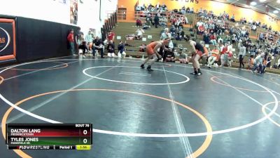 150 lbs Quarterfinal - Tyles Jones, Mansfield Sr. vs Dalton Lang, Fredericktown