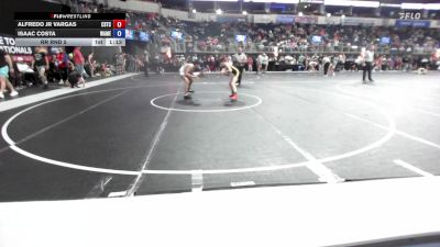 85 lbs Rr Rnd 5 - Alfredo Jr Vargas, Cstc vs Isaac Costa, Wamego WC