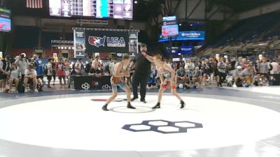 120 lbs Cons. Rd Of 64 - Cooper Clarke, Illinois vs Camden Runnels, Arkansas