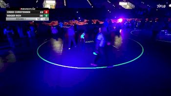 43-44 lbs Round 1 - Creed Christensen, Altamont Longhorn Wrestling vs Ridger Rich, Champions Wrestling Club