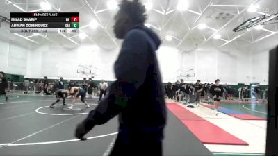 144 lbs Cons. Round 2 - Adrian Dominguez, Cabrillo (Long Beach) vs Milad Sharif, Millikan