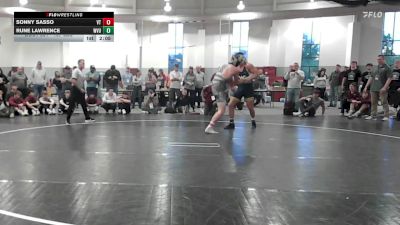 197 lbs Semifinal - Sonny Sasso, Virginia Tech vs Rune Lawrence, West Virginia