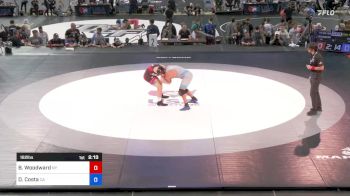 182 lbs Cons 32 #2 - Braidon Woodward, New York vs Diego Costa, California