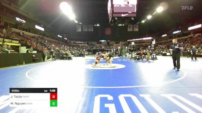 120 lbs Round Of 32 - Juelz Taylor, West Covina vs Maile Nguyen, Granada