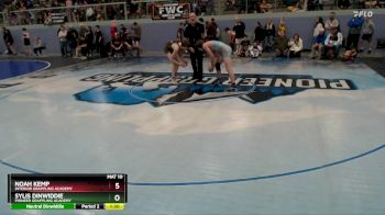 149 lbs Cons. Round 4 - Noah Kemp, Interior Grappling Academy vs Sylis Dinwiddie, Pioneer Grappling Academy