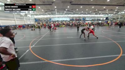 165 lbs Champ. Round 1 - Keyno Mendez, Unattached vs Timothy Williams, New York Military Academy