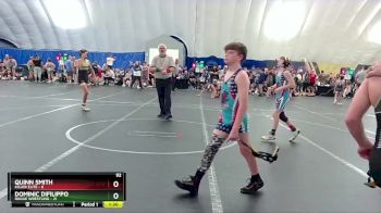 92 lbs Round 4 (8 Team) - Dominic Difilippo, Rogue Wrestling vs Quinn Smith, Killer Elite