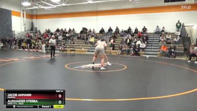 215-230 lbs Round 2 - Jacob Ahmann, Marion vs Alexander Sterba, Iowa City, West