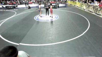 105 lbs Champ. Round 1 - Koby Martinez, Sonoma Valley Youth Wrestling Club vs Bo Barker