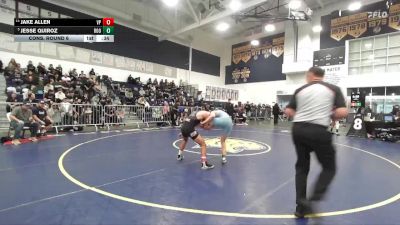 126 lbs Cons. Round 6 - Jake Allen, Villa Park vs Jesse Quiroz, Eleanor Roosevelt