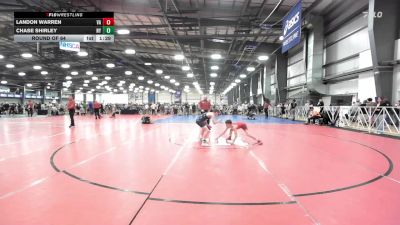 100 lbs Round Of 64 - Landon Warren, VA vs Chase Shirley, NY