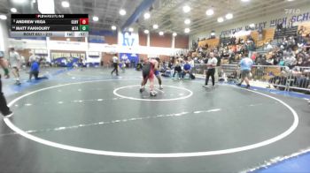 215 lbs Cons. Round 5 - Matt Fakhoury, Alta Loma vs Andrew Vega, Colony