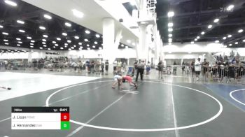 78 lbs Rr Rnd 4 - Joshua Licon, Pomona Elite vs Jaser Hernandez, DUB Wrestling