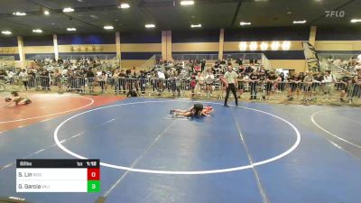 82 lbs Round Of 16 - Sean Lin, Reign WC vs Giovanni Garcia, Valiant College Prep