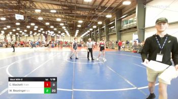 132 lbs Rr Rnd 2 - Cooper Blackett, Team Utah Zion vs William Baysingar, Illinois Menace Lightning